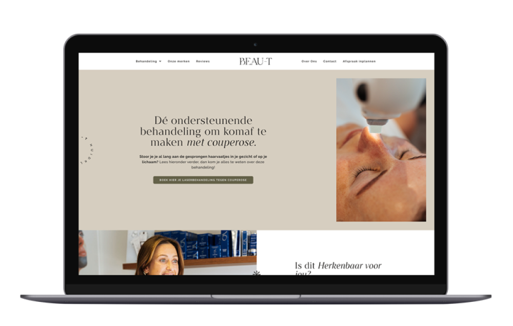 Website-design-en-branding-huidkliniek-belgie