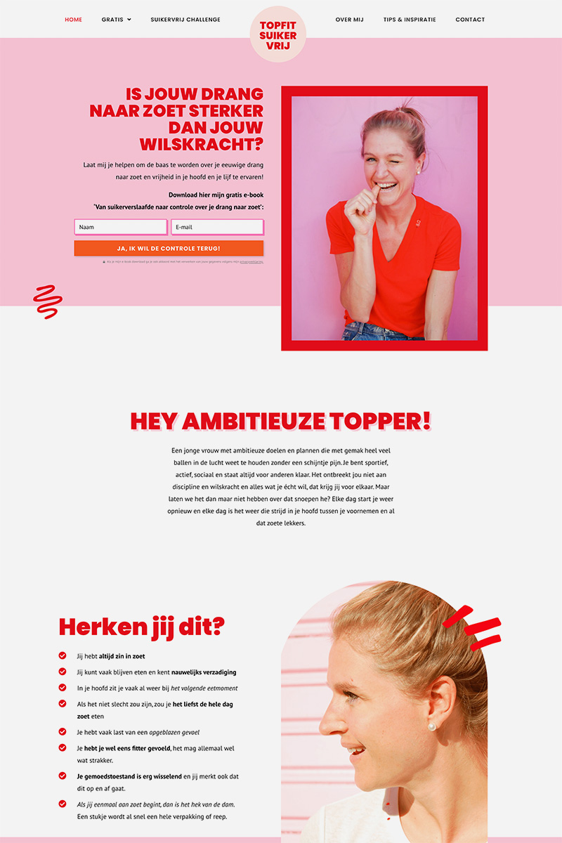 Website-en-branding-design-Lieke-de-Bever-Topfit-Suikervrij